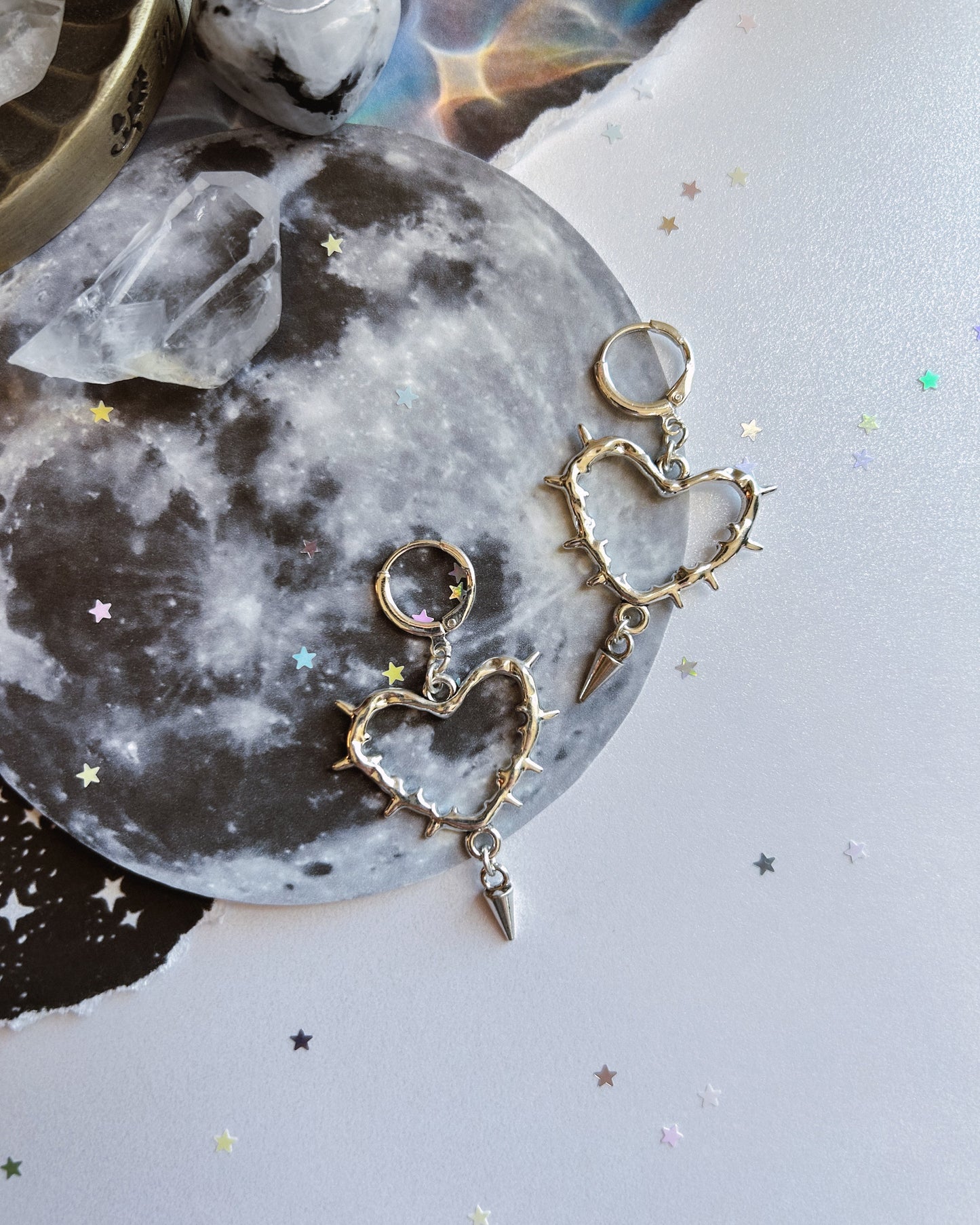 Thorny Heart Earrings