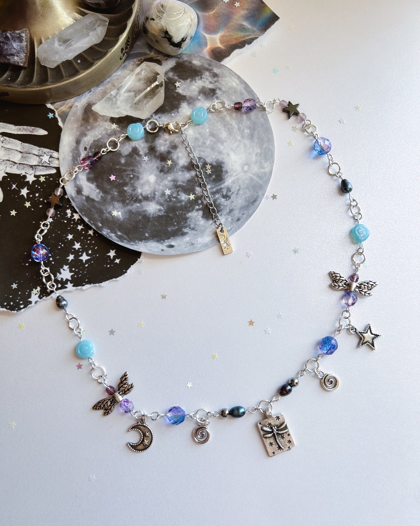 Coraline Charm Necklace