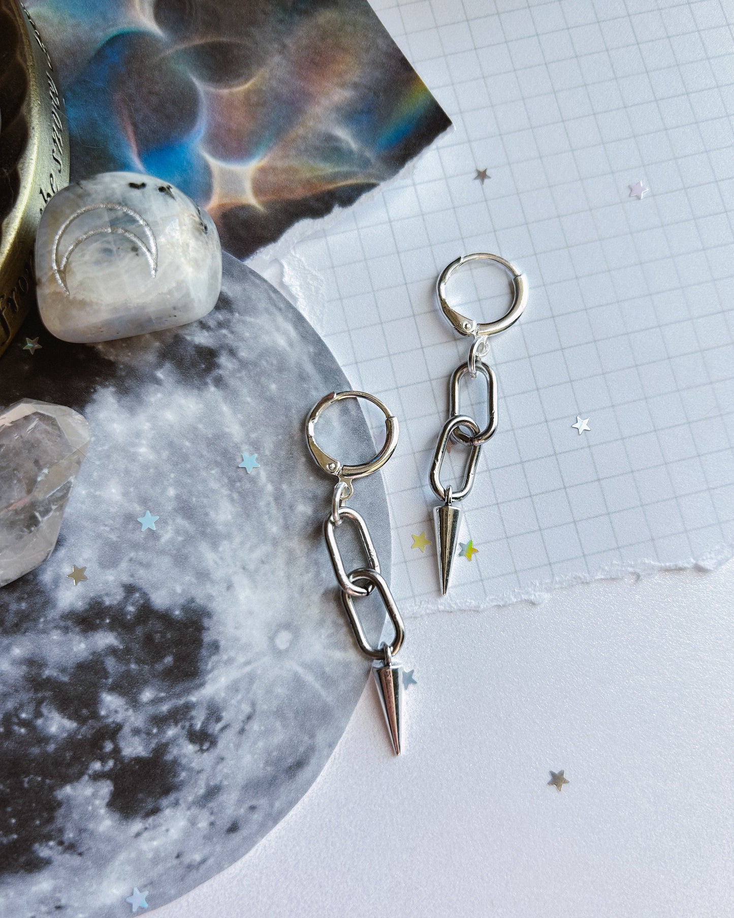 Spike Chain Earrings preorder