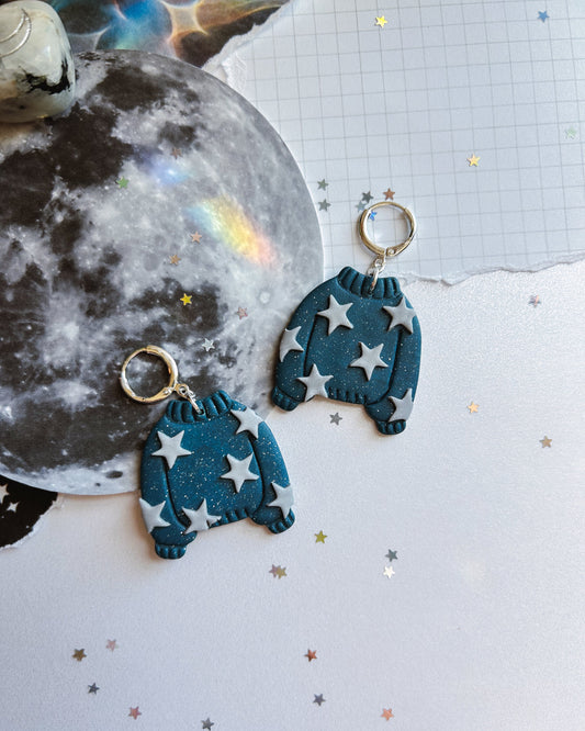 Coralines Sweater Earrings