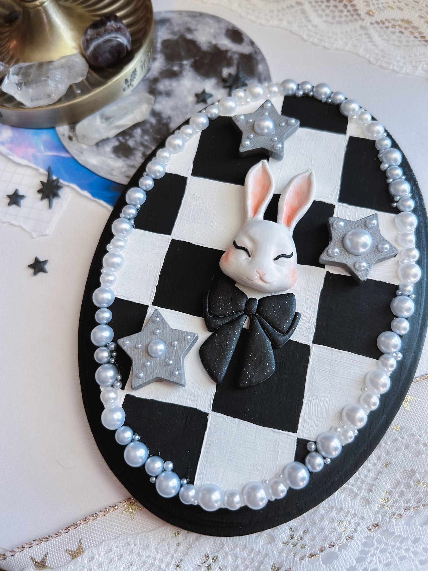 Star Bunny Plaque