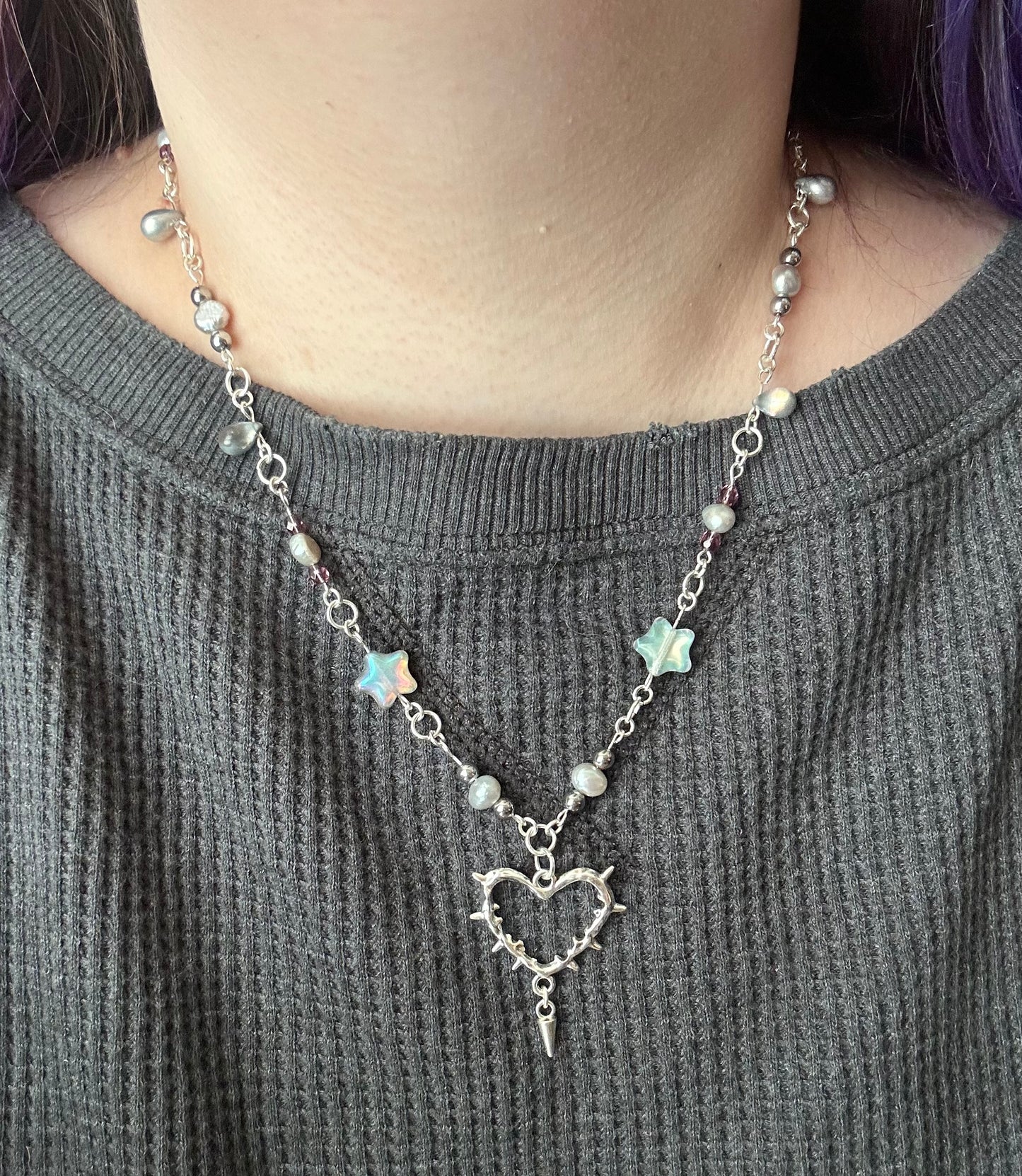 Thorny Heart Necklace